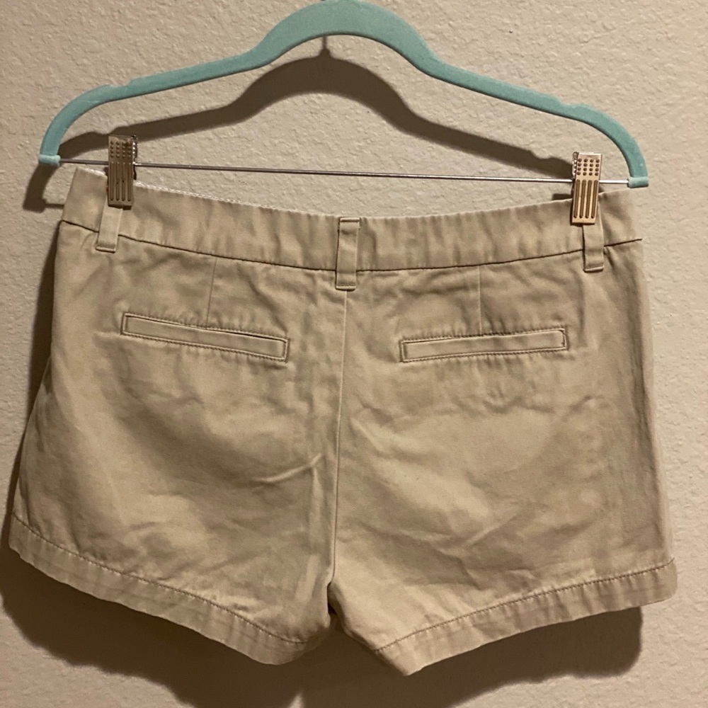 Merona Khaki Cotton Shorts 2 Pair - Picture 5 of 9